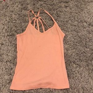 salmon tank top